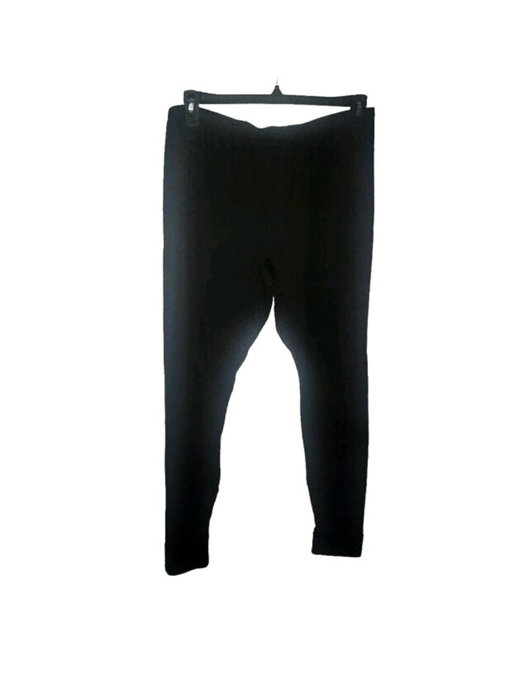 FRUIT OF THE LOOM BLACK THERMAL PANTS PAJAMA BOTTOMS SIZE: XL